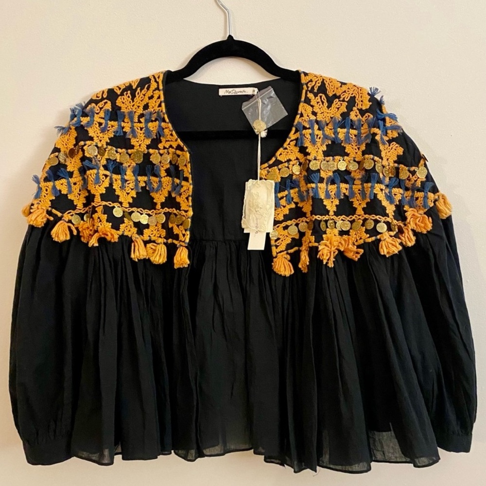 (NWT) Mes Demoiselles Paris Bohemian Style Cardigan